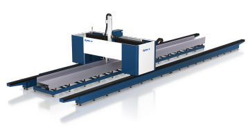 CNC-Laser-Metallschneidemaschine für speziell geformte Profile