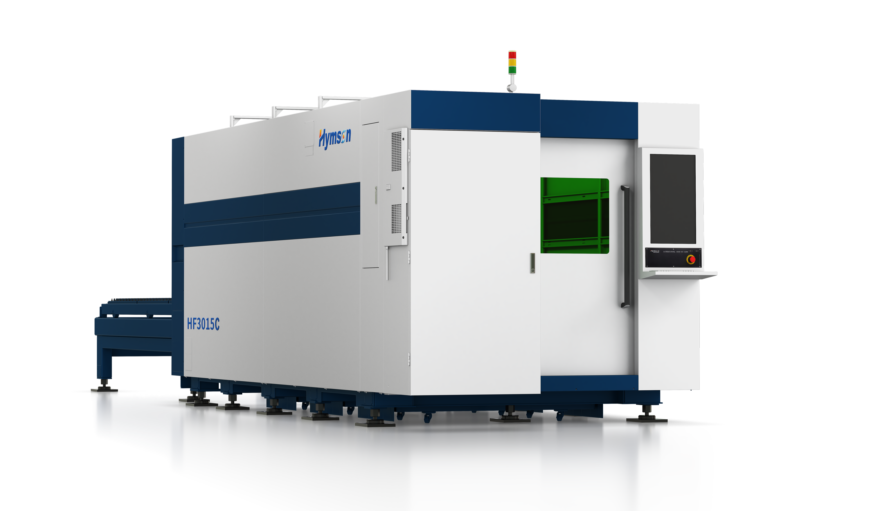 CNC-Laserschneiden von Metallblechen